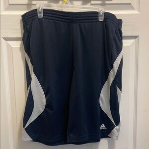 Adidas Men's Navy Blue Shorts